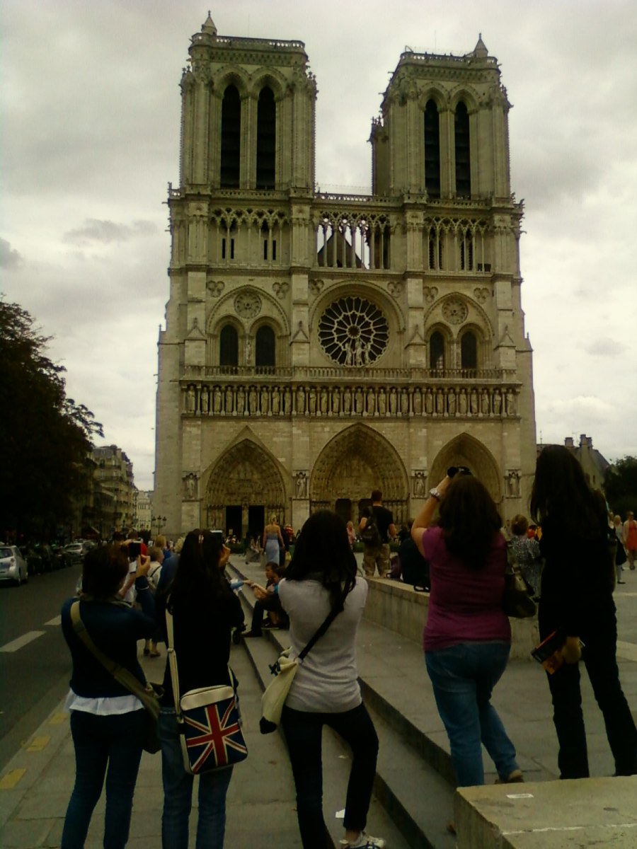 Facciata Notre Dame Cattedrale