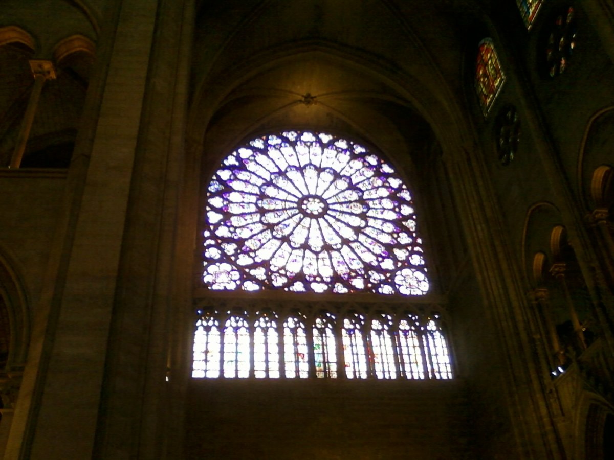 Interno Cattedrale Notre Dame Parigi