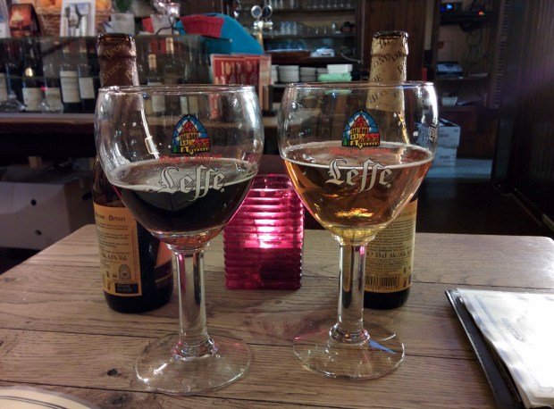 Leffe birra belga Bruxelles