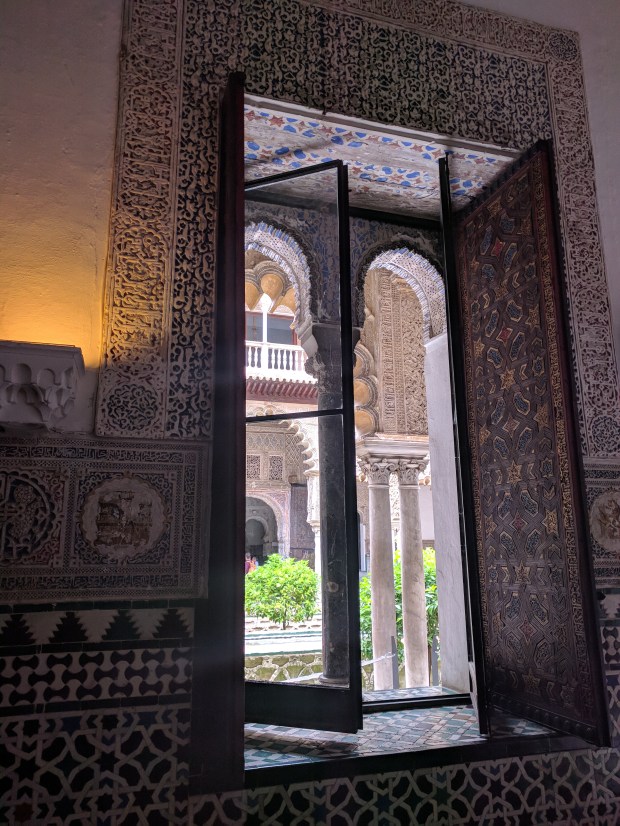 Alcazar di Siviglia dall'interno