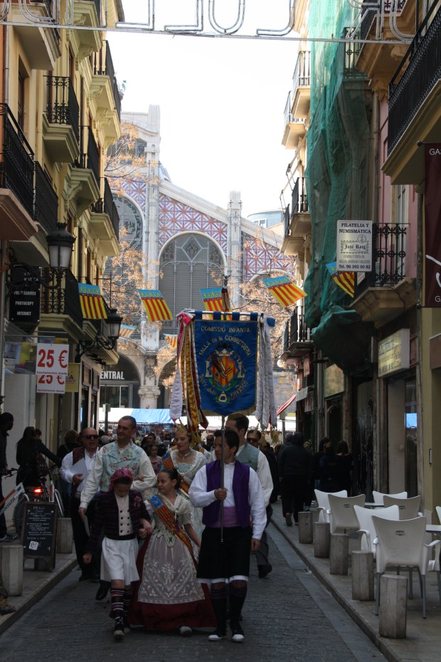 fallas ofrenda Valencia