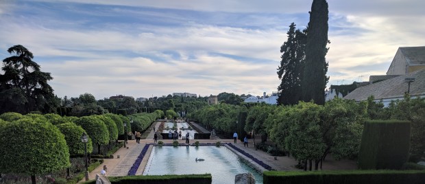 I giardini dell'Alcazar di Cordoba