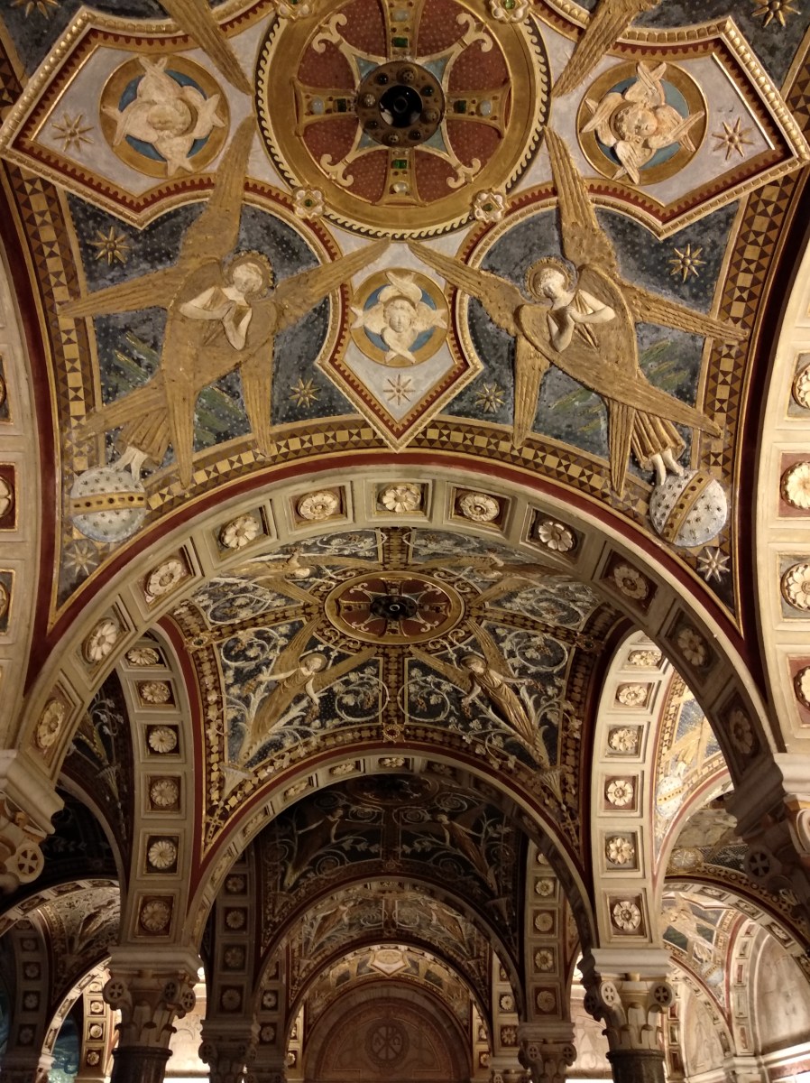 Soffitto Convento Frati Cappuccini ossa Roma