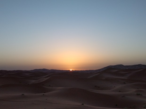 L'alba nel deserto Merzouga