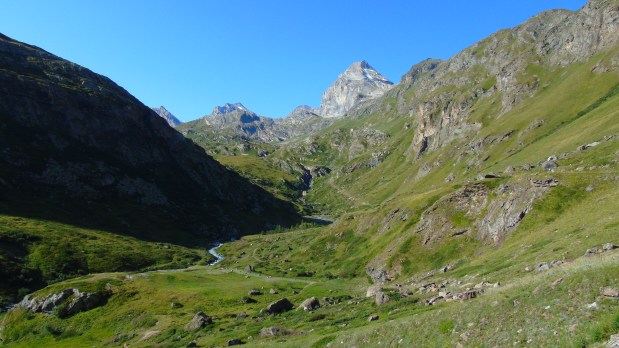 Paesaggio dal rifugio Dey Fond