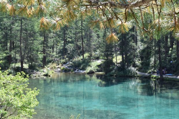 Lago vicino a Le Pellaud