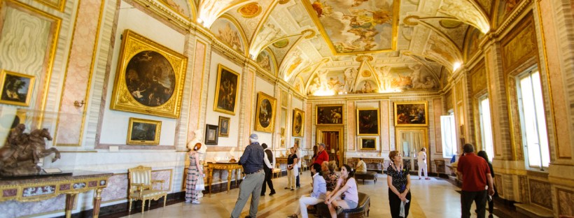 Galleria Borghese Roma, interno sala