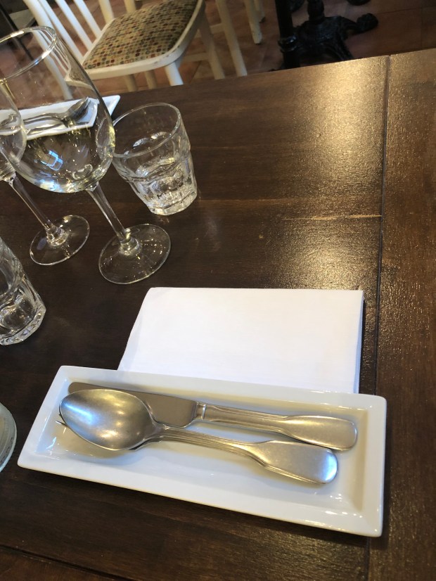 mise en place Taverna Rabarbaro