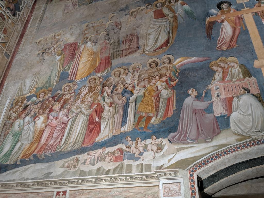Dettaglio dipinti di Giotto